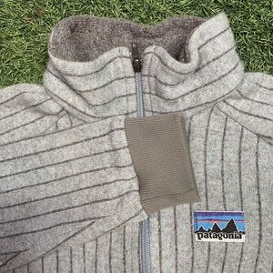 Patagonia Vintage Reissue Merino Striped Zip Up